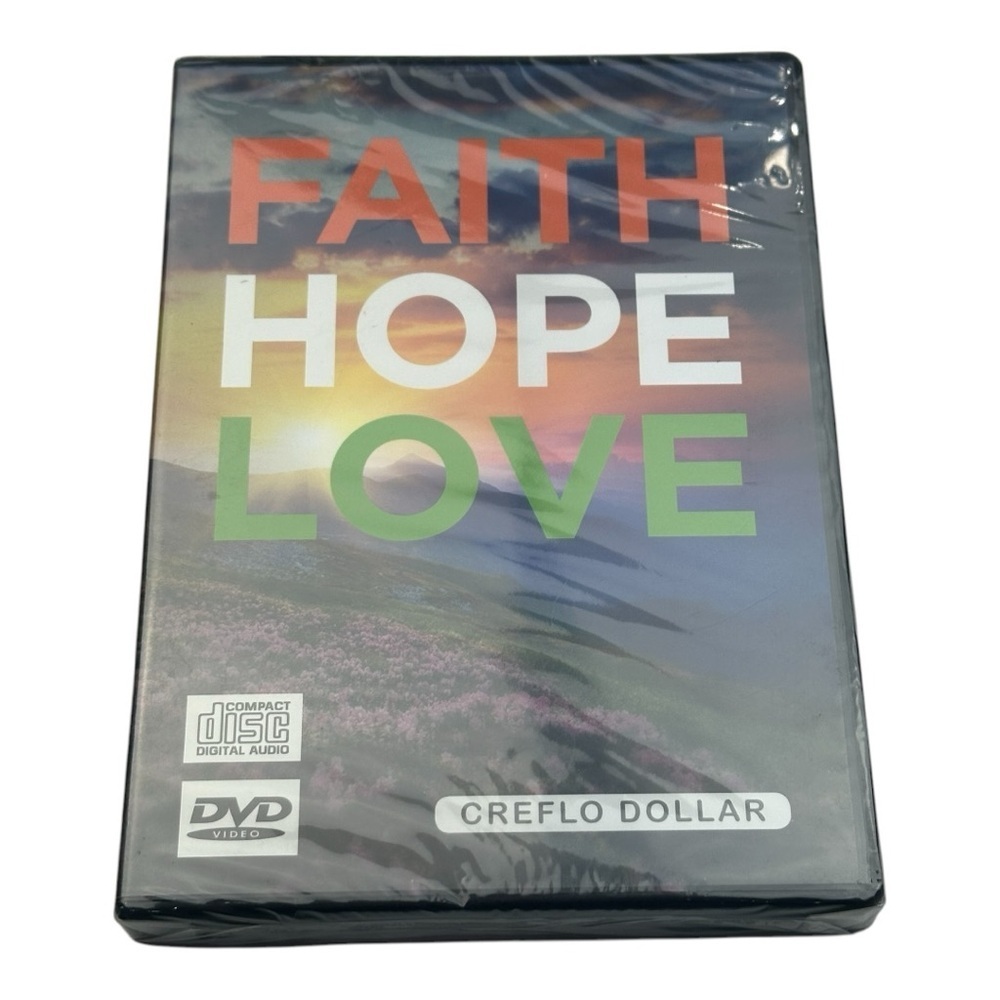 Faith Hope Love Creflo Dollar CD DVD Set Sealed